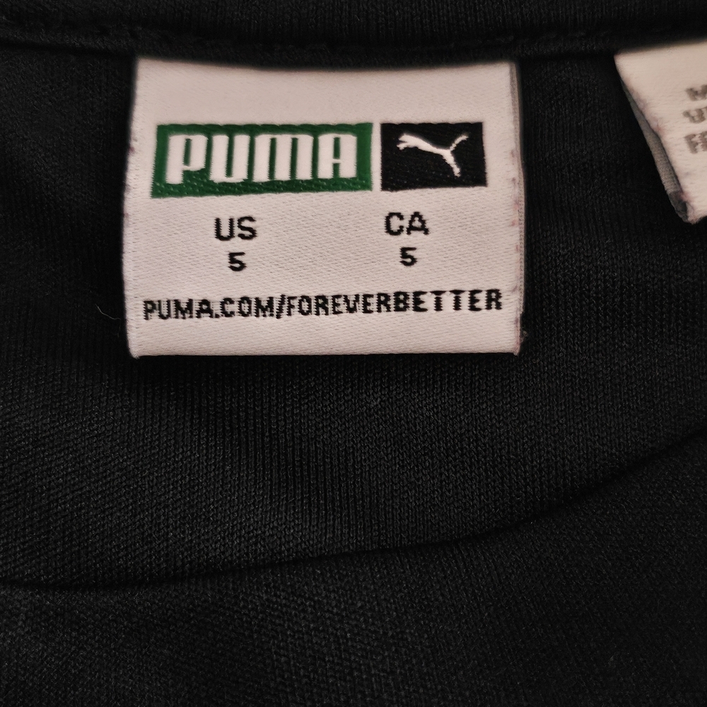 Puma Blue Kids Tee & Shorts Set with White Logo - Picture 7 of 8